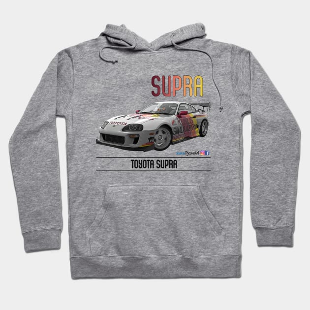 Supra Time Attack Kunos Classic Hoodie by PjesusArt